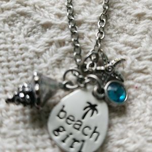 Beach girl necklace